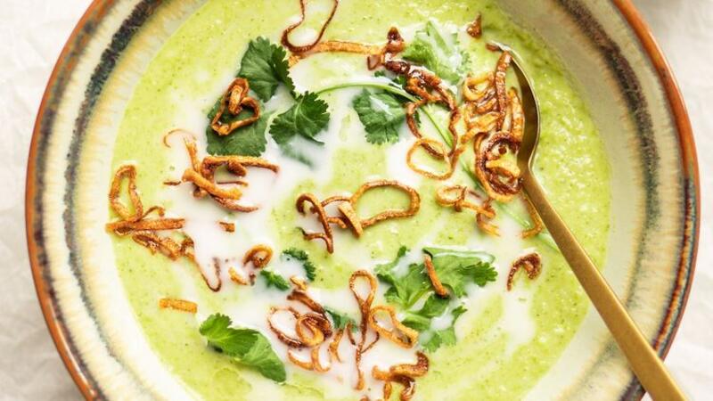 Thaise-broccolisoep Thaise-broccolisoep